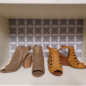 Peep Toe Wedge Bundle